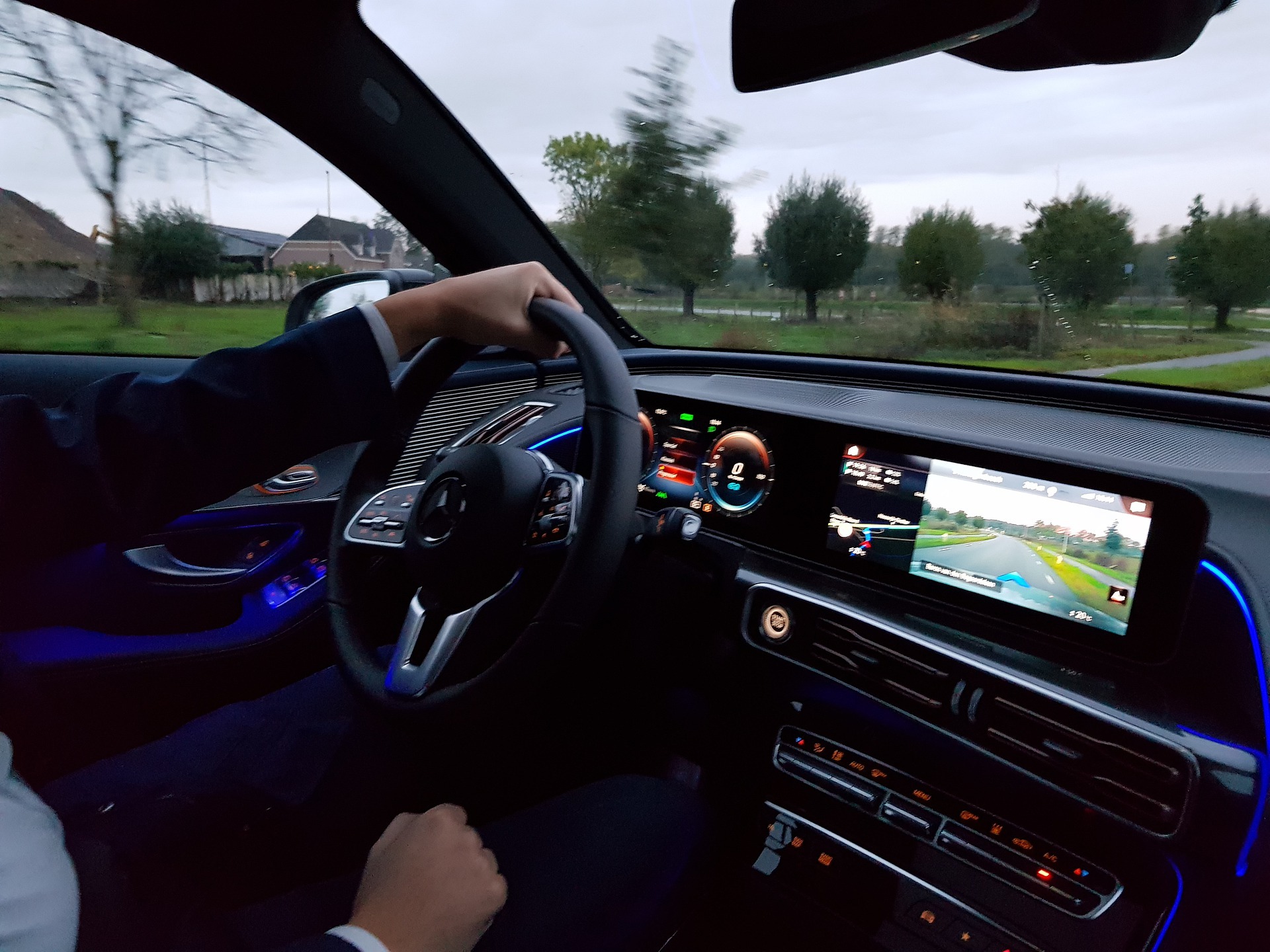 visuel intérieur mercedes